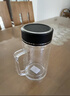 富光拾喜雙層玻璃杯男女辦公杯耐熱防燙帶手柄帶濾網(wǎng)大容量杯子520ml黑色 曬單實(shí)拍圖