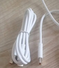 華為原裝6A數據線(xiàn) USB Type-A轉USB Type-C/1m線(xiàn)長(cháng)/支持66W（11V6A）充電 白色CC790 曬單實(shí)拍圖