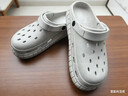 【CROCS同款】洞洞鞋男女時(shí)尚厚底增高夏季卡駱馳同款涼鞋戶(hù)外 灰色 42 -43 曬單實(shí)拍圖