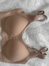 幸棉明星同款粉底液內衣女無(wú)尺碼文胸方領(lǐng)無(wú)痕細肩帶不透背心胸罩隱形 隱形膚（背扣款） 均碼 F(A-C杯/底圍70-80CM) 曬單實(shí)拍圖