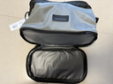 新秀麗（Samsonite）男女便攜洗漱包化妝包小物件包包隔層分區收納干濕分離674*08042 灰色 曬單實(shí)拍圖