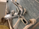 九牧（JOMOO）混水閥銅合金加厚防爆淋浴龍頭三聯(lián)熱水器混水閥浴缸水龍頭35077 曬單實(shí)拍圖