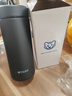 虎牌（TIGER）輕量不銹鋼保溫杯水杯啞光質(zhì)感烤漆工藝MMZ-A352-KG黑色350ML 曬單實(shí)拍圖
