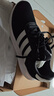 阿迪達斯（adidas）男鞋跑步鞋運動(dòng)鞋輕便減震防滑休閑鞋 黑/白 41 曬單實(shí)拍圖