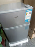 奧克斯小冰箱家用小型迷你冷藏冷凍兩用出租房宿舍用節能省電寢室辦公室電冰箱 【凈化去味】126銀色【高效保鮮 銅管速冷】22L 曬單實(shí)拍圖