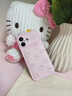 素洛適用蘋(píng)果17promax手機殼卡通可愛(ài)k貓公仔iPhone16pro高顏值超好看少女心15時(shí)尚帶掛繩女14軟邊防摔 粉底皮紋線(xiàn)條KT【單殼】 iPhone 17 曬單實(shí)拍圖