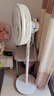 美的（Midea）電風(fēng)扇家用7葉落地扇搖頭電風(fēng)扇循臥室宿舍輕音風(fēng)扇臺式桌面小型風(fēng)扇臺地兩用升級款 白色丨7葉臺地兩用 曬單實(shí)拍圖