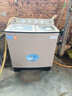 三峽勁霸【純銅電機】大容量半自動(dòng)洗衣機家用老式大容量雙缸雙桶商用酒店賓館被子毛毯四件套以舊換新 20公斤鋼波輪【9秒強洗+雙鋼桶+純銅電機】 雙缸 曬單實(shí)拍圖