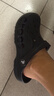卡駱馳（CROCS）洞洞鞋貝雅男鞋女鞋輕便耐磨一腳蹬拖鞋休閑鞋|10126 黑色-001 39 (240mm) 曬單實(shí)拍圖
