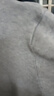 NVWNK鄂爾多市產(chǎn)100%純男士羊毛絨衫冬季半高領(lǐng)加厚打底針織衫高檔毛衣 半高領(lǐng)灰色 2XL 180建議150-170斤 曬單實(shí)拍圖