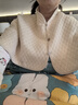 芬也（FENYE）月子護肩純棉四季保暖護肩頸椎坐月子產(chǎn)后喂奶防寒披肩 膚色 曬單實(shí)拍圖