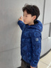 波司登【165可選】26年新款兒童羽絨服4防外套薄款中大童男女短款連帽 勇敢熊藍9HF1 130 /64 約 115-130cm 26kg 曬單實(shí)拍圖