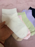 貓人6雙【100%純棉10A抑菌】女士襪子女夏季船襪女襪吸汗防臭短襪女 曬單實(shí)拍圖