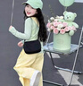 G.duck女童春季套裝2026新款女大童超好看多巴胺三件套兒童洋氣時(shí)髦衣服 背心+上衣+長(cháng)褲 【三件套】 120 曬單實(shí)拍圖