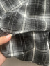 ELLE【明星同款】不規則格紋半身裙女2025冬新款新年設計感a字長(cháng)裙 黑白 【預售】 S 曬單實(shí)拍圖