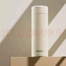 名創(chuàng  )優(yōu)品（MINISO）保溫杯大容量女士高顏值316L不銹鋼男款便攜泡茶學(xué)生水杯子雪砂白 曬單實(shí)拍圖