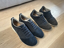 健樂(lè )士（GEOX）鞋子男低幫運動(dòng)休閑鞋防滑健步鞋輕便深藍色春秋2025新款 藍色 43 曬單實(shí)拍圖