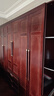 錦木森新中式紫金檀木實(shí)木衣柜家用臥室現代簡(jiǎn)約經(jīng)濟型小戶(hù)型收納儲物柜 六門(mén)衣柜+頂柜+抽屜邊柜 曬單實(shí)拍圖