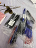 派通（Pentel ）BLN105按動(dòng)黑色中性筆高顏值0.5mm簽字筆商務(wù)學(xué)生速干水筆水性筆文具 紅色5支裝 曬單實(shí)拍圖