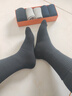大嘴猴100%純棉襪子男士中筒春夏運動(dòng)純棉襪防臭10A抗菌吸汗透氣6雙禮盒 曬單實(shí)拍圖