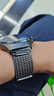 競技者適于華為手表watch4/Pro表帶watch3pro/GT5/GT4/GT3/GT6磁吸鈦金屬不銹鋼手表帶男款高級46/48 鈦灰黑-編織鏈式22mm接口 曬單實(shí)拍圖