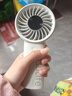 幾素小風(fēng)扇手持風(fēng)扇高速節能迷你便攜隨身手拿電風(fēng)扇戶(hù)外辦公室桌面學(xué)生宿舍寶寶兒童輕音大風(fēng)力電扇 【灰-5000mAh】高速節能I5檔勁風(fēng) 曬單實(shí)拍圖