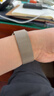 Apple/蘋(píng)果 Watch S11 智能手表GPS+蜂窩款46毫米金色鈦金屬表殼金色米蘭尼斯表帶M/L MFE64CH/B 曬單實(shí)拍圖