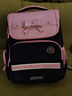 得力（deli）得力小學(xué)生書(shū)包男女孩英倫風(fēng)超輕大容量減負背包BB162升級款 粉色 曬單實(shí)拍圖
