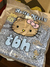 野獸派家居（tbh）三麗鷗Hello Kitty天絲棉家居服套裝可外穿睡衣 長(cháng)款 牛仔豹紋 S 曬單實(shí)拍圖