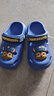 幸?，旣悾–heerful Mario）汪汪隊男童拖鞋夏季男孩包頭室內防滑寶寶幼兒沙灘兒童洞洞鞋 曬單實(shí)拍圖