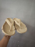 賽諾楓廣東人字拖男士2026夏季外穿拖鞋巴黎潮牌沙灘鞋防滑夾趾涼拖女 米色 【優(yōu)質(zhì)EVA材質(zhì)】 42-43 曬單實(shí)拍圖