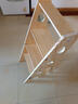 RSRDDY【3903人收藏】全實(shí)木家用加高可折疊梯凳子兩用松木多功能人字梯 (松木)清漆款 曬單實(shí)拍圖