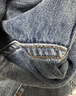 杰克·瓊斯（JACK&JONES）男裝春夏季新款純棉做舊磨破廓形牛仔褲闊腿褲長(cháng)褲子225332029 E39中藍牛仔 常規 32 175 W32/L32 曬單實(shí)拍圖
