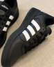 adidas ENTRAP美式校園風(fēng)運動(dòng)少年感復古籃球風(fēng)板鞋男女阿迪達斯   白色/黑色   44 曬單實(shí)拍圖
