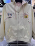 G.duck小黃鴨童裝女童外套春秋季2026新款衛衣開(kāi)衫兒童衣服女孩夾克上衣 米白色 120 建議5~6歲（110-120cm） 曬單實(shí)拍圖
