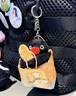 SHANDMOO山莫pingu企鵝面包坊mini手提袋毛絨玩具新年禮物女生掛件鑰匙扣 曬單實(shí)拍圖
