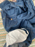 歌莉婭棉彈牛仔連衣裙女2026新款春節通勤穿搭收腰顯瘦裙子1F2J4J180 75U牛仔藍 M 曬單實(shí)拍圖
