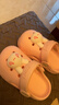 牧童兒童拖鞋夏男寶寶洞洞鞋軟底女童卡通洗澡嬰幼兒家居鞋萌兔粉170 曬單實(shí)拍圖