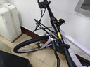 ICOLOUR自行車(chē)成人山地車(chē)公路賽車(chē)單車(chē)騎行變速內走線(xiàn)學(xué)生男女青少年 【丁香紫】非減震-鋼架輻條輪 26寸21速（160-180cm） 曬單實(shí)拍圖