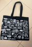 樂(lè )活旅行帆布包手提購物布袋環(huán)保袋子女大容量學(xué)生簡(jiǎn)約韓版大號高顏值布包 曬單實(shí)拍圖