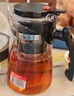 富光 耐熱玻璃過(guò)濾茶壺茶具750ML按壓式飄逸杯大容量茶水分離家居館 曬單實(shí)拍圖