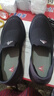 足力健老人鞋中老年春季新品休閑鞋輕便爸爸鞋26117006T 黑色 44 曬單實(shí)拍圖