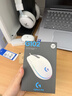 羅技（G） G102二代有線(xiàn)游戲鼠標RGB流光燈效中小手輕量化電競游戲鼠標輕量化宏編程即插即辦公游戲通用 G102白色(二代升級版） 曬單實(shí)拍圖