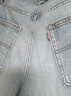 Levi's李維斯冰酷系列新款女士彎刀褲香蕉褲白色寬松牛仔長(cháng)褲 淺藍色 27 (30) 腰圍偏大 曬單實(shí)拍圖