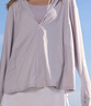 蕉下（beneunder）防曬衣女中長(cháng)款夏季防紫外線(xiàn)防曬服連帽外套 淺月灰 M 曬單實(shí)拍圖