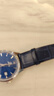 上海（SHANGHAI）手表男 繁花聯(lián)名 致敬系列 男士皮帶自動(dòng)機械表 藍色浮雕花紋22OR 曬單實(shí)拍圖