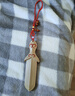 繽越桃木劍嬰兒真桃木真品防驚嚇手工桃木掛件朱砂劍床頭成人隨身掛件 曬單實(shí)拍圖