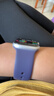 Apple/蘋(píng)果 Watch S11 智能手表GPS款42毫米銀色鋁金屬表殼霧紫色運動(dòng)型表帶S/M MEUT4CH/B 曬單實(shí)拍圖