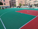 歐百娜懸浮地板籃球場(chǎng)地墊室外學(xué)校操場(chǎng)拼裝塑膠地板戶(hù)外幼兒園軟塑地墊 免費設計【全國安裝 上門(mén)量尺】 曬單實(shí)拍圖
