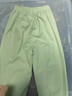 NICKYBABY男童防蚊褲透氣兒童褲子夏季薄款2026新款男孩大童冰絲運動(dòng)褲夏天 22008淺綠色【夏季薄款-冰絲防蚊褲】 130 cm 曬單實(shí)拍圖